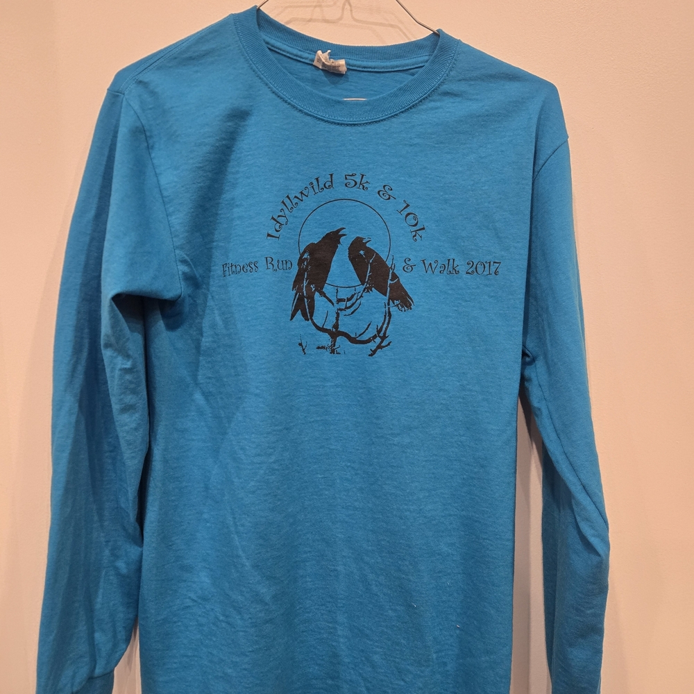 Jerzees Teal Long Sleeve Shirt
